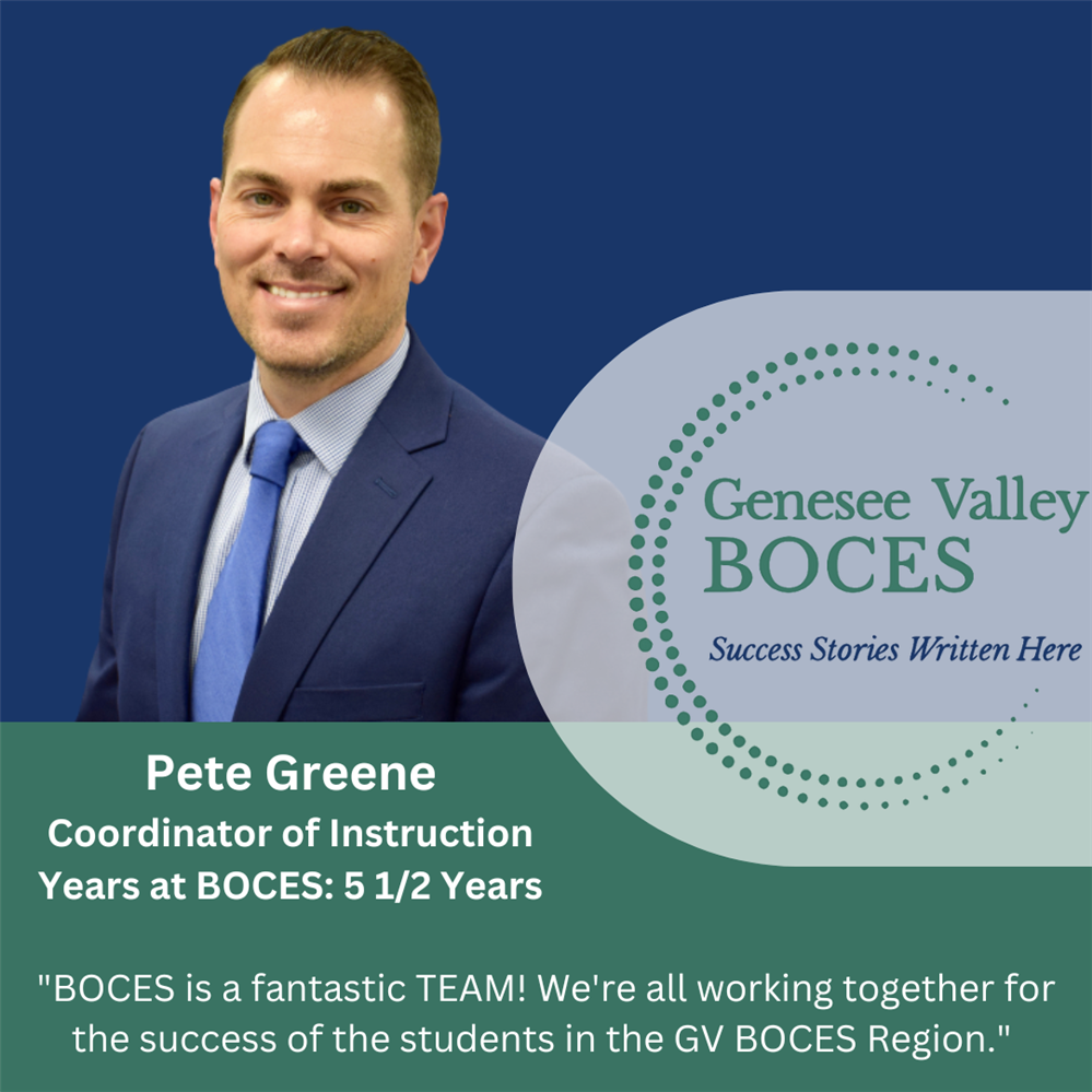 Peter Greene, GV BOCES employee